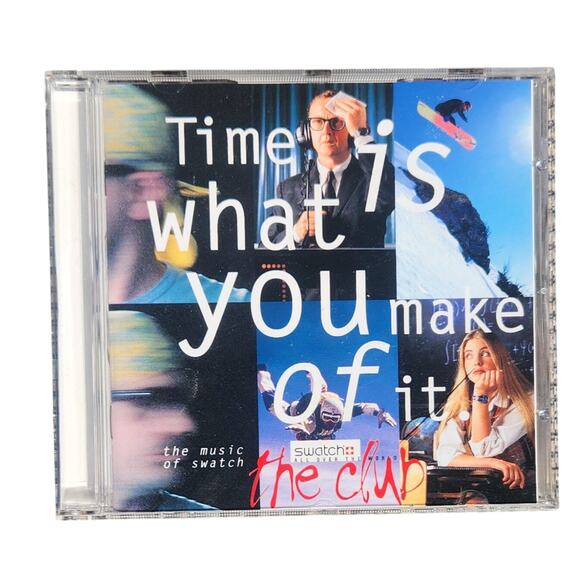 Swatch The Club Music 2 albums on Compact Disc Time is what you make of it - Picture 2 of 8